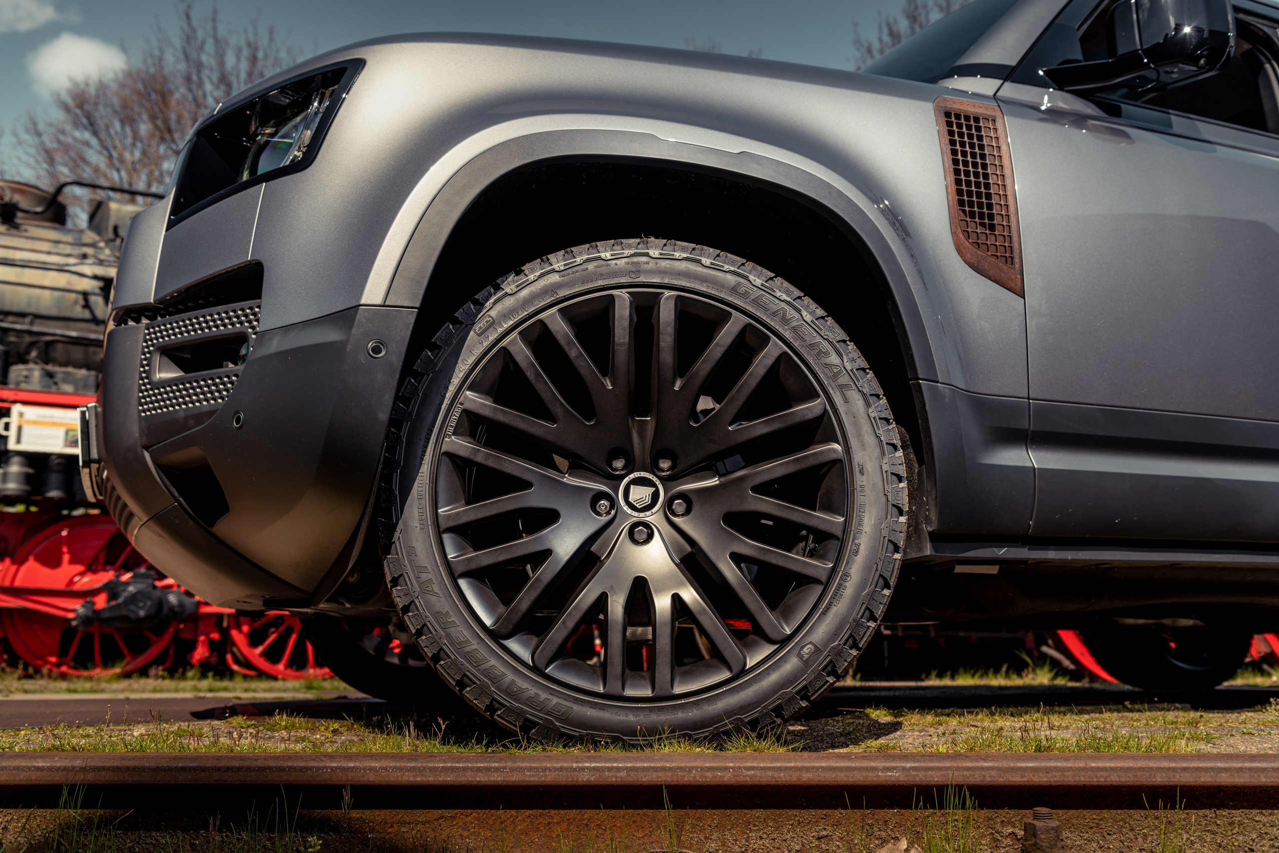 Roest de nieuwe Land Rover Defender nu al? Ja, maar dat is met opzet