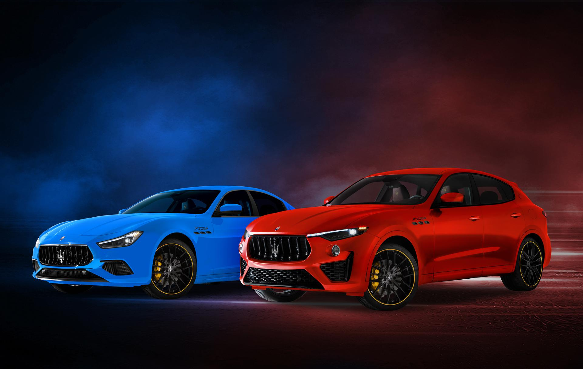 Maserati Ghibli en Levante F Tributo geven het raceverleden kleur