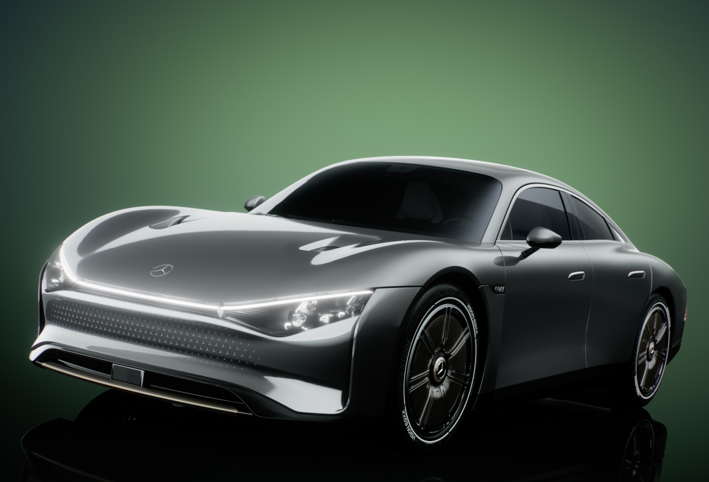 Alleen een pinguïn is aerodynamischer dan deze Mercedes Vision EQXX