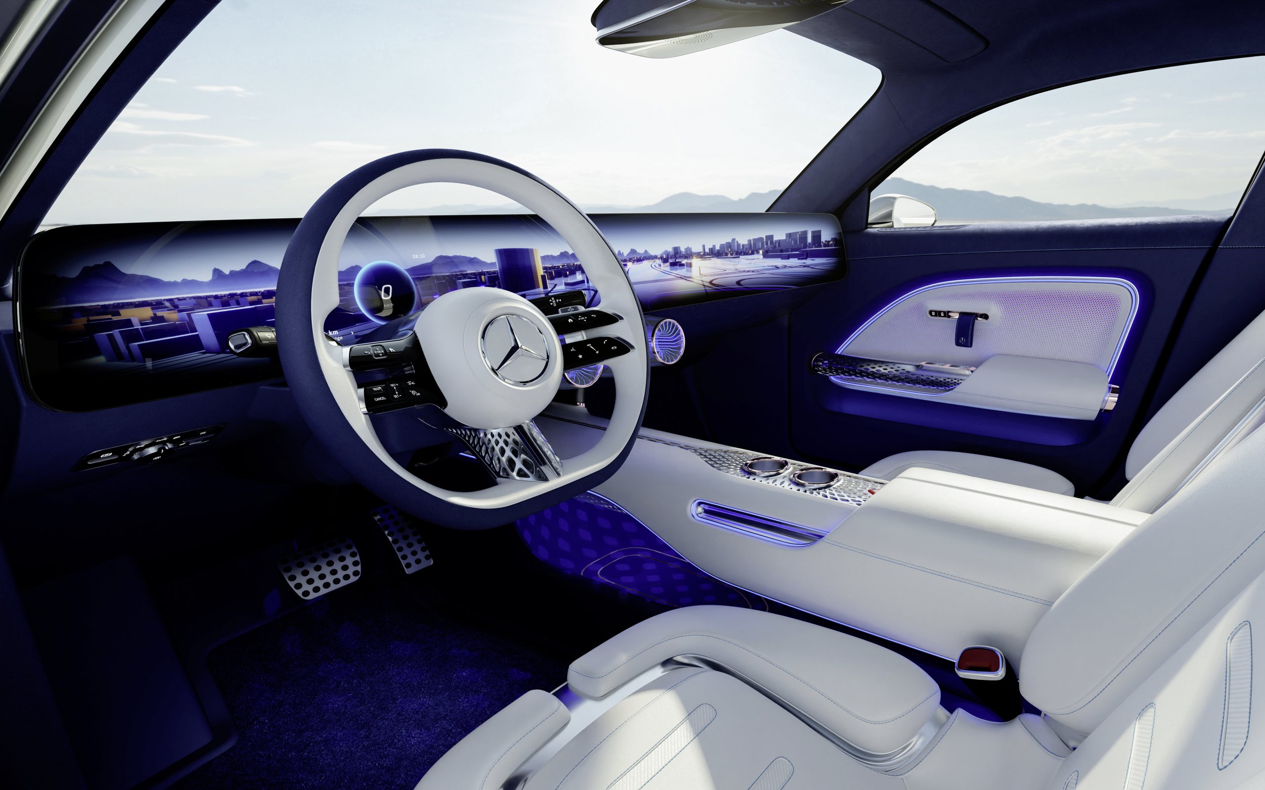 Alleen een pinguïn is aerodynamischer dan deze Mercedes Vision EQXX
