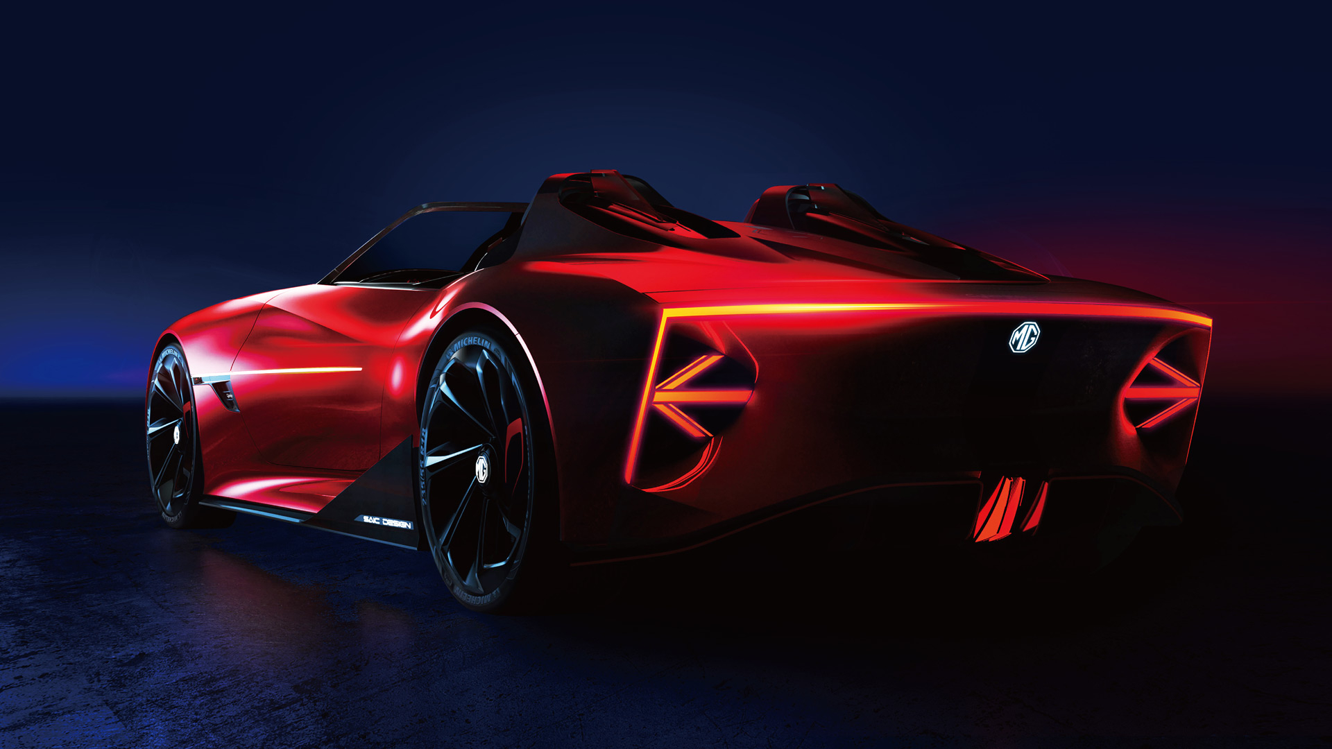 Elektrische MG Cyberster Concept - Komt de aloude MG B terug?