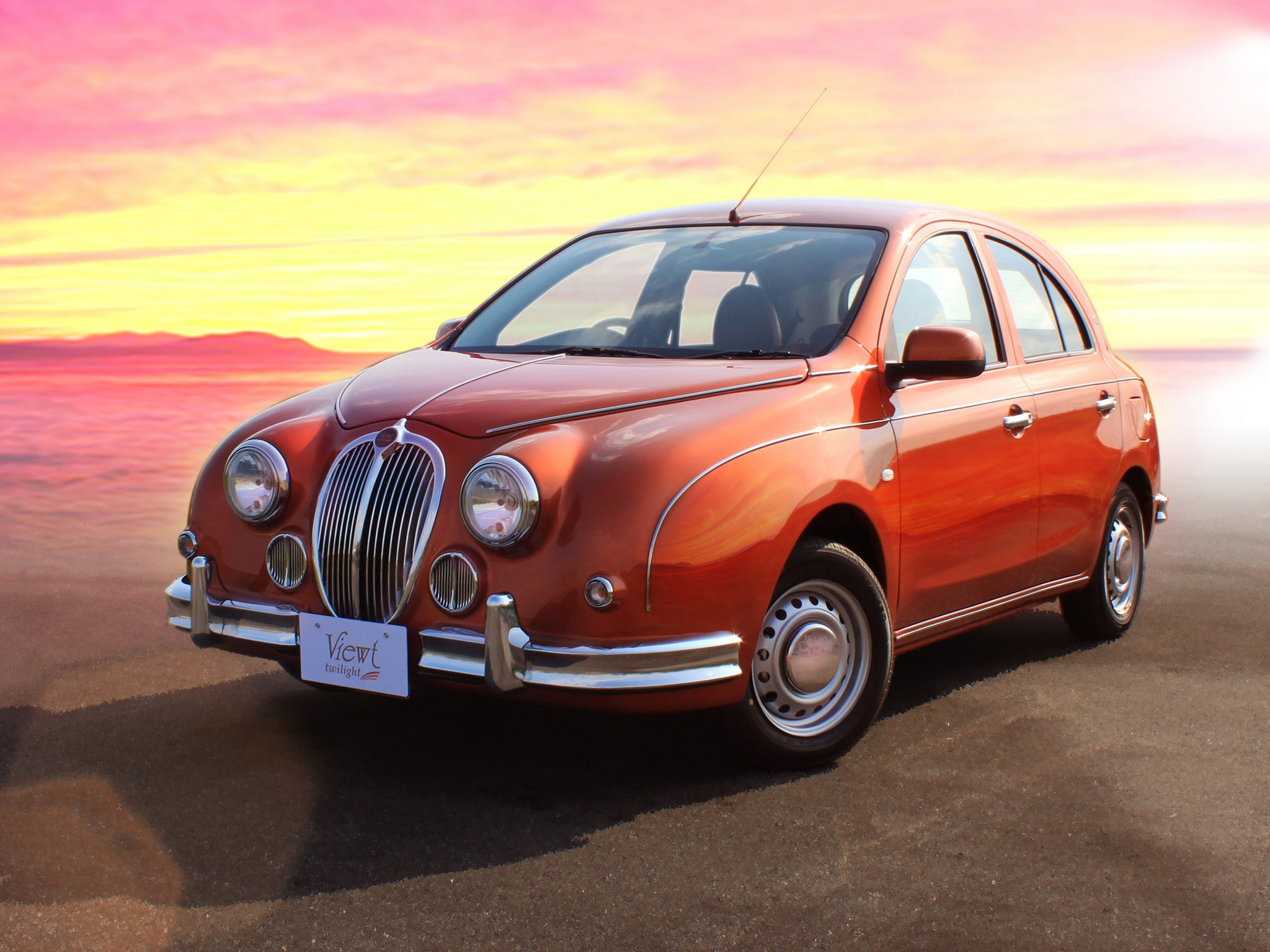De Mitsuoka Buddy is een Toyota RAV4 in retrokostuum