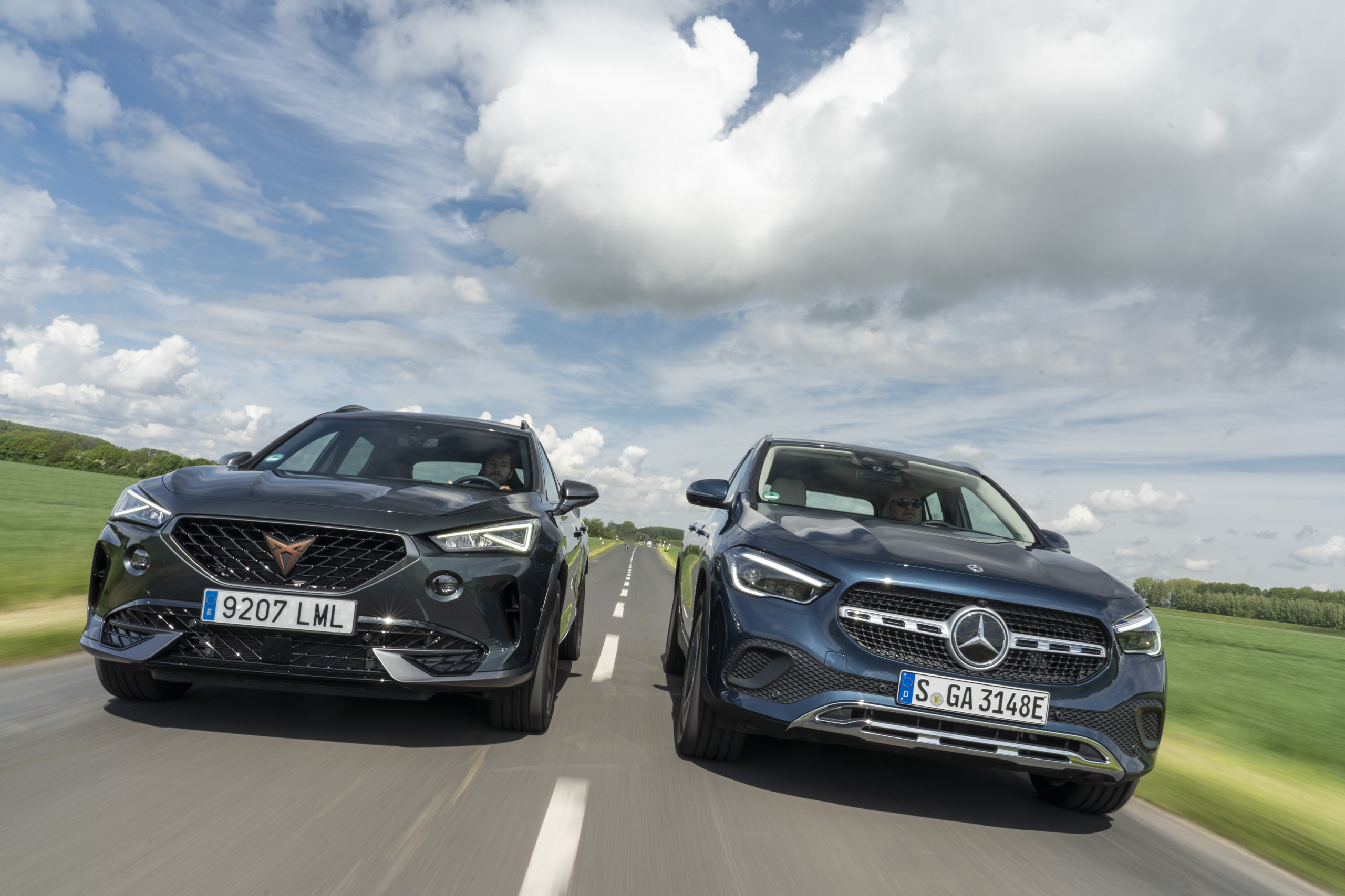 Test Cupra Formentor e-Hybrid en Mercedes GLA 250e: zo sportief rijden deze stekker-SUV's