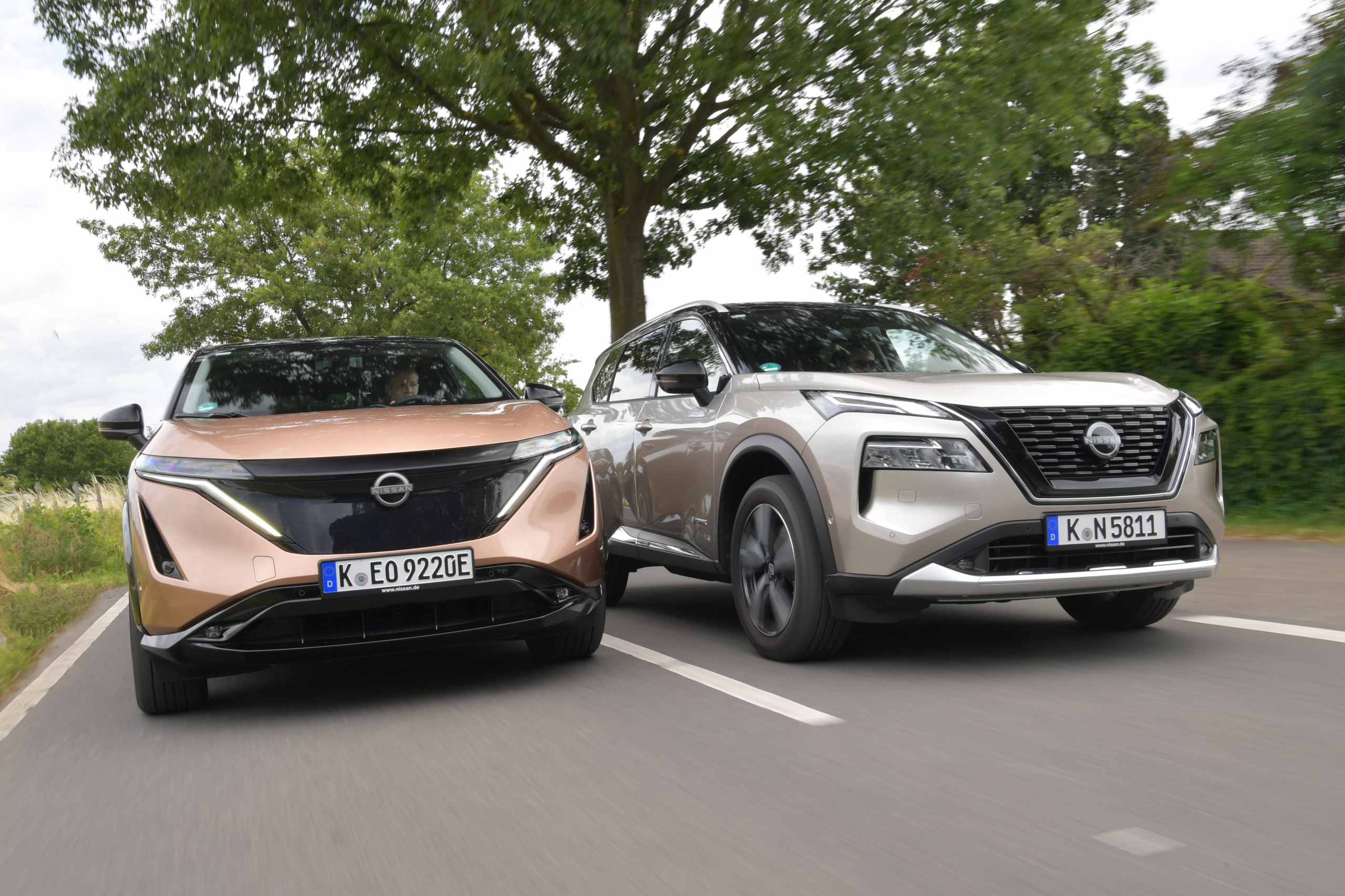 TEST Nissan Ariya en Nissan X-Trail: wat is beter écht elektrisch of nep-elekrisch?