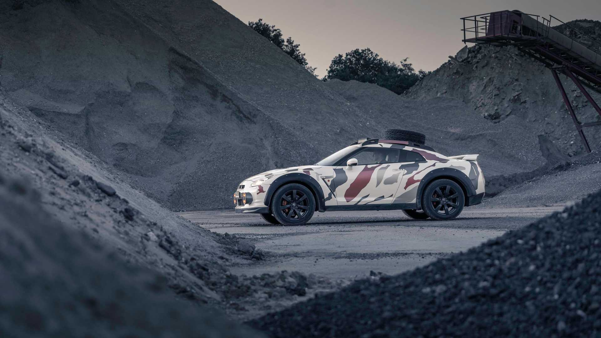 Met deze Nissan GT-R Offroad kun je de Dakar-rally rijden