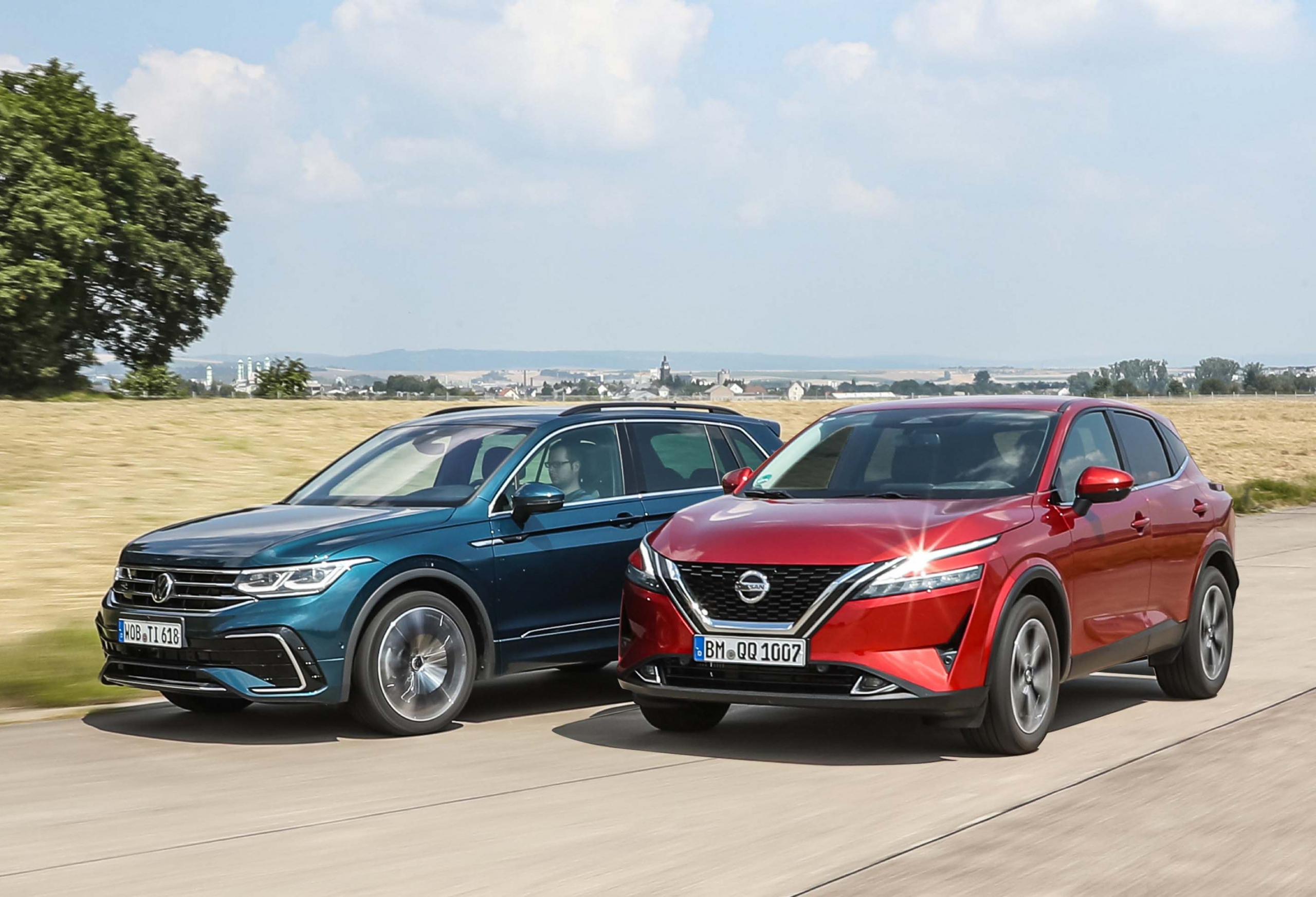 Test Nissan Qashqai en Volkswagen Tiguan: wat is de beste suv als je van comfort houdt?