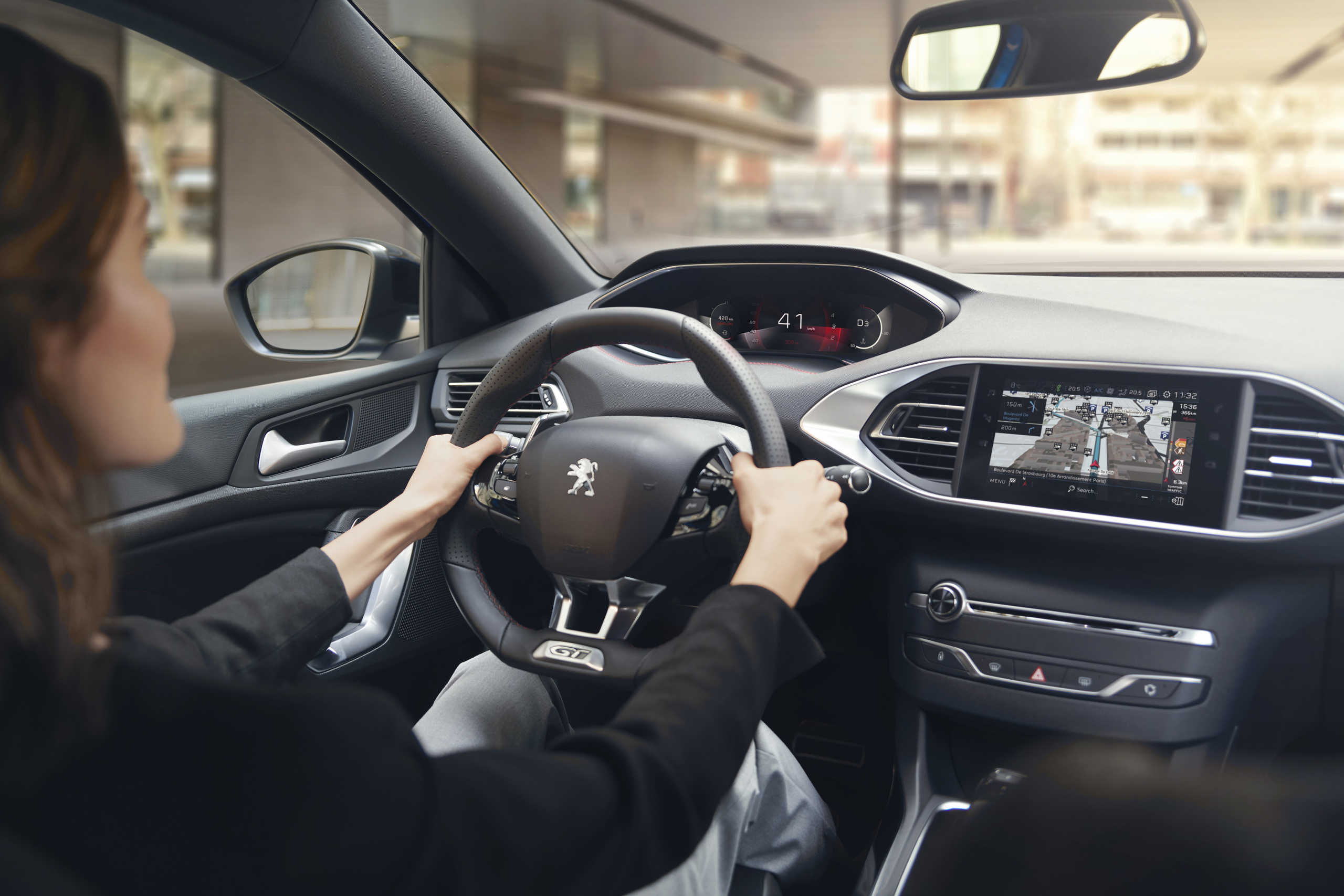 Digitale i-Cockpit voor de vernieuwde Peugeot 308 (2020)