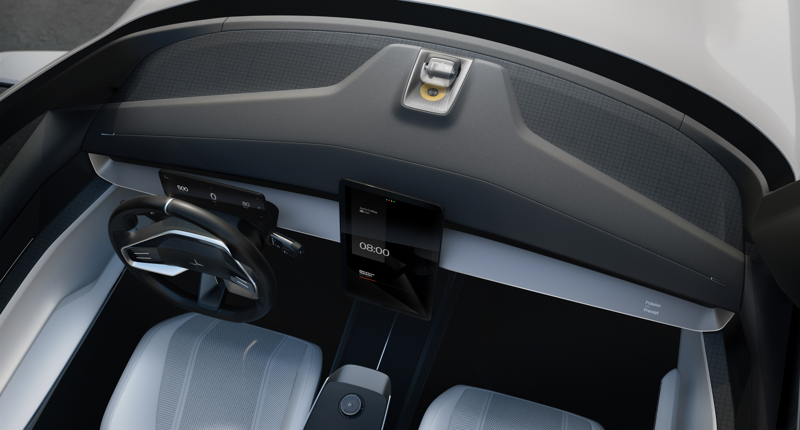 Polestar Precept: compleet met oude visnetten, grote accu's en PET-flessen