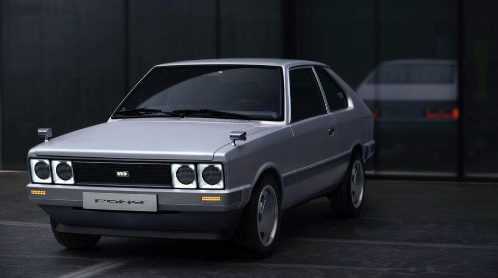 Hyundai Pony EV Heritage: Zo had de Hyundai Ioniq 5 er in de 70s uitgezien