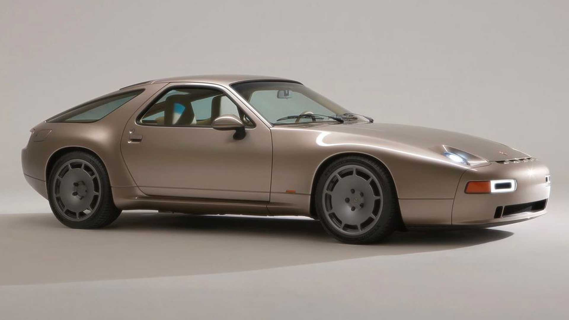 Deze Porsche 928-restomod is net zo 70s als een hologramconcert van ABBA