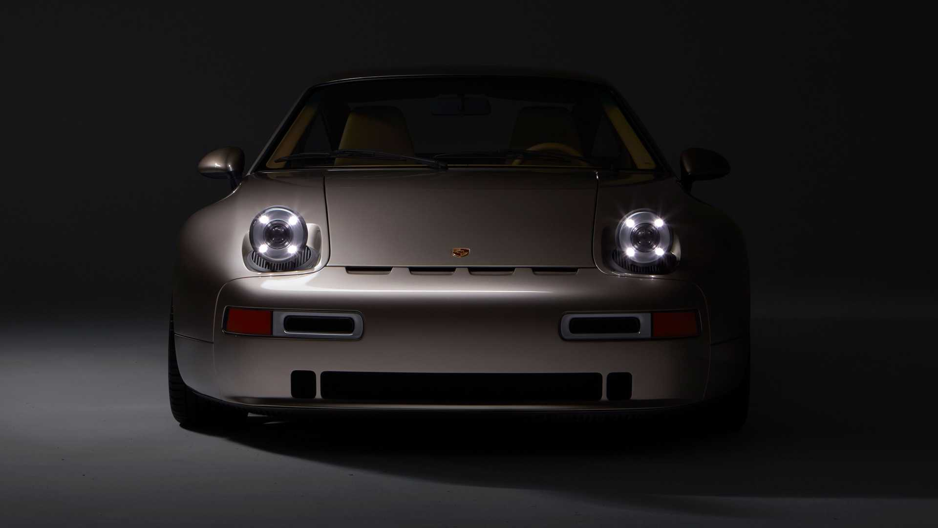 Deze Porsche 928-restomod is net zo 70s als een hologramconcert van ABBA