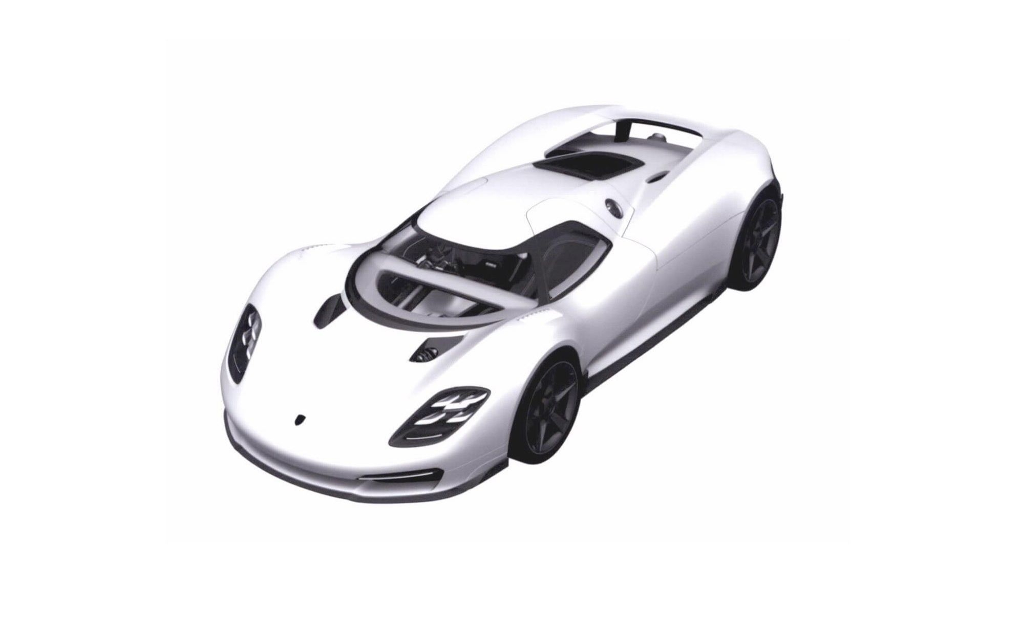 Is dit de volgende supersportwagen van Porsche?