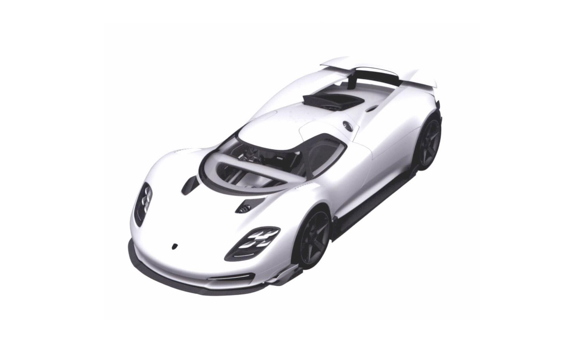 Is dit de volgende supersportwagen van Porsche?