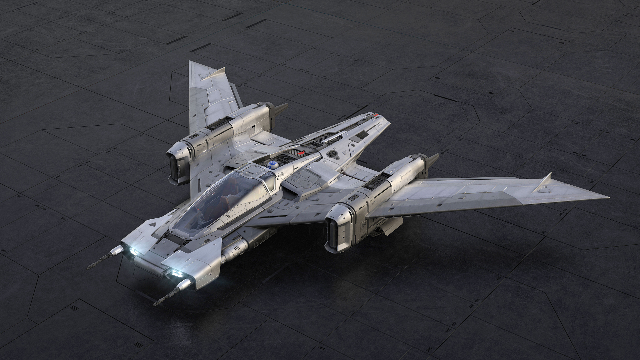 Porsche reikt naar de sterren met Tri-Wing S-91x Pegasus Starfighter