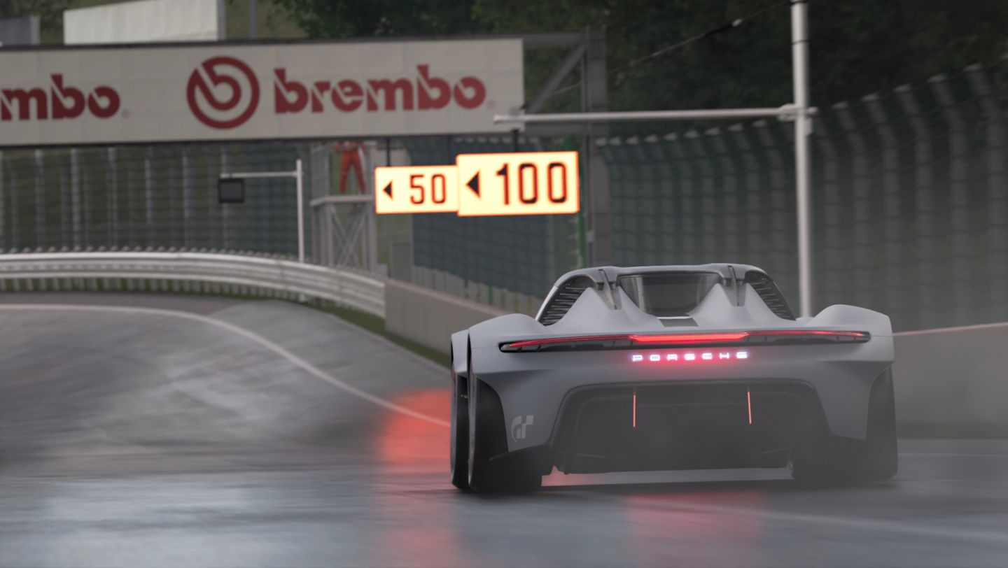 Deze Porsche kan iedereen rijden! Als je maar een Sony PlayStation hebt ...