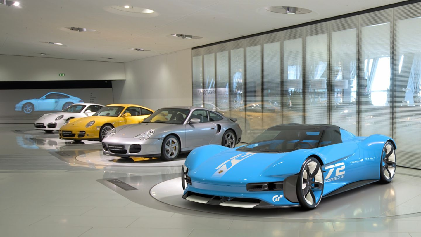 Deze Porsche kan iedereen rijden! Als je maar een Sony PlayStation hebt ...