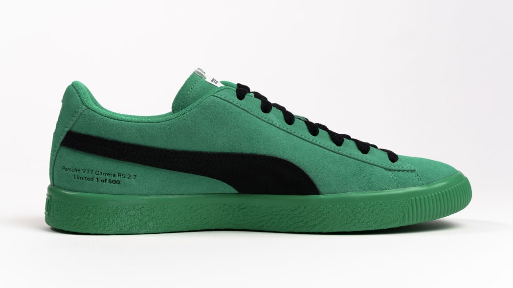 In deze Puma-sneaker zou je een legendarische Porsche moeten herkennen