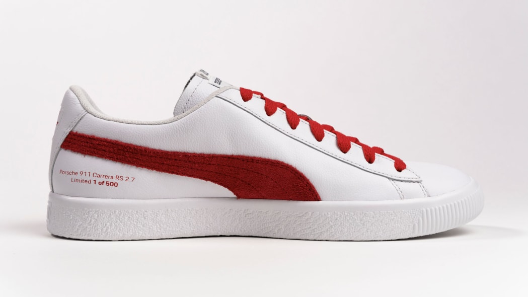 In deze Puma-sneaker zou je een legendarische Porsche moeten herkennen