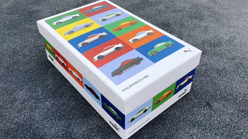 In deze Puma-sneaker zou je een legendarische Porsche moeten herkennen