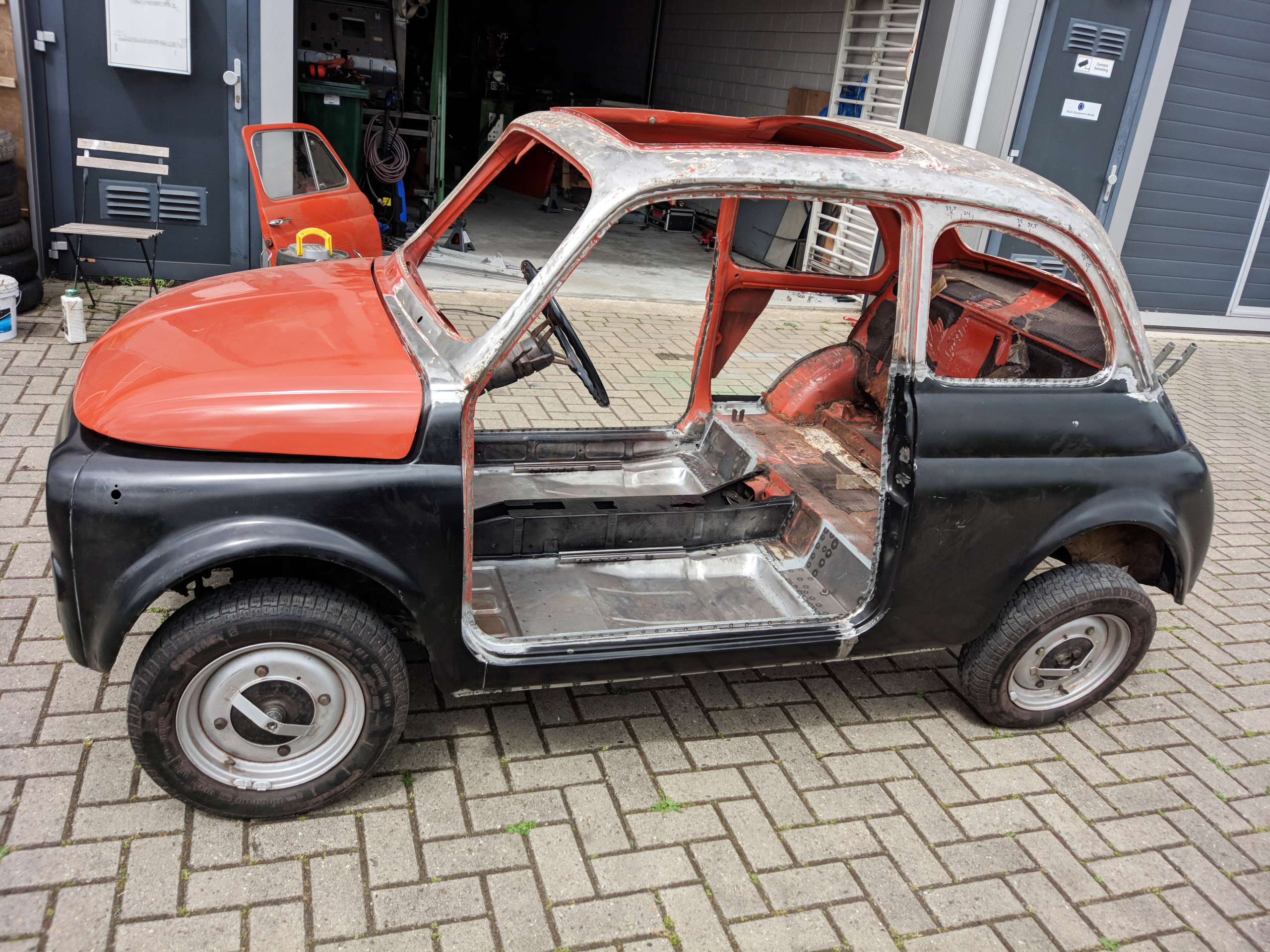 Restauratie Fiat 500: hoe een muis een mammoet werd