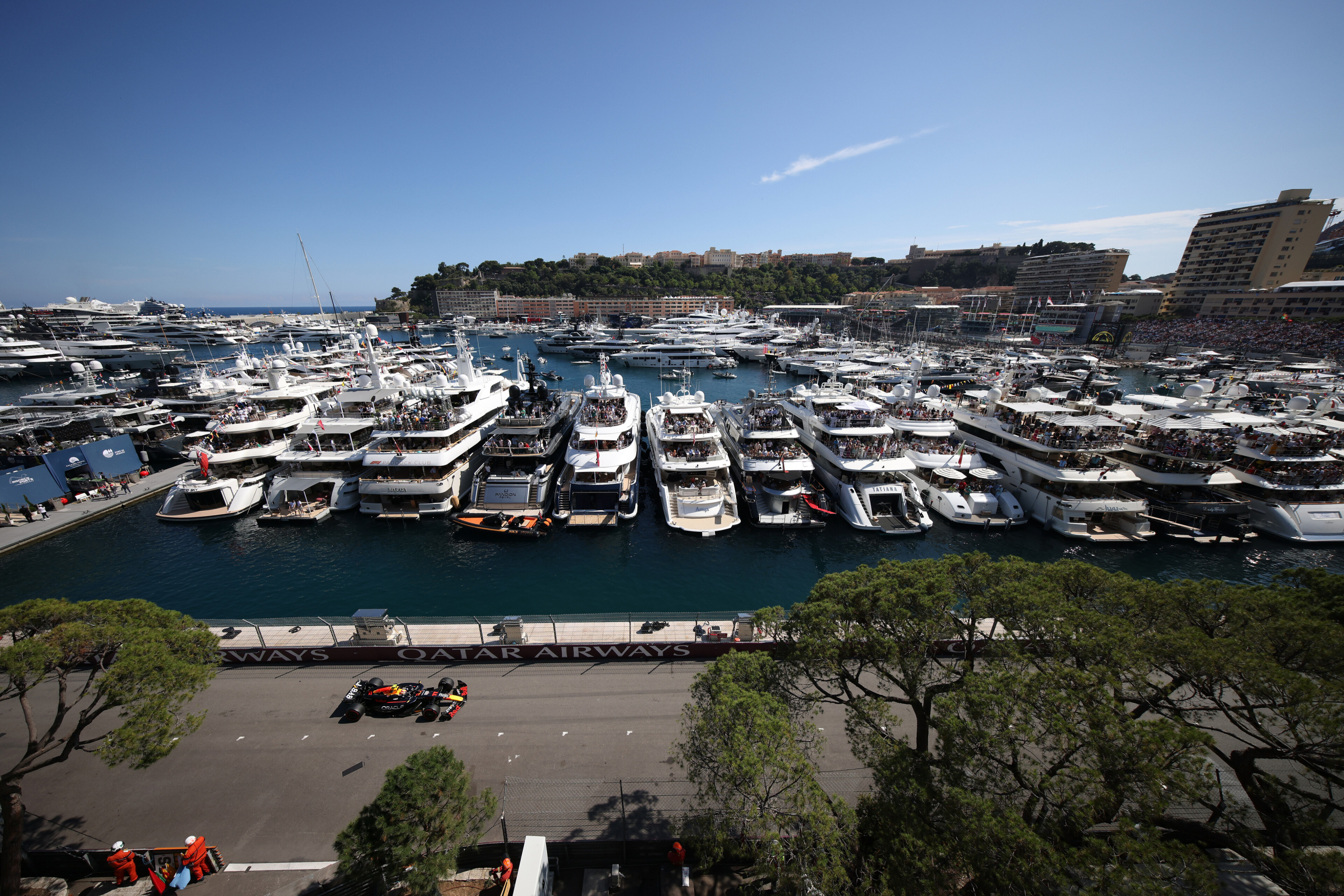 Dit kost een ligplaats in de haven van Monaco tijdens de GP