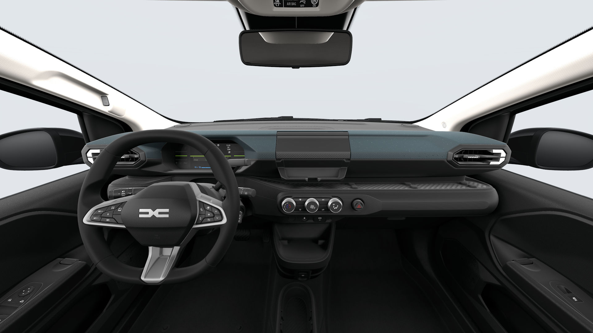 De goedkoopste Dacia Spring kost maar 19.500 euro, en dat is te zien ook
