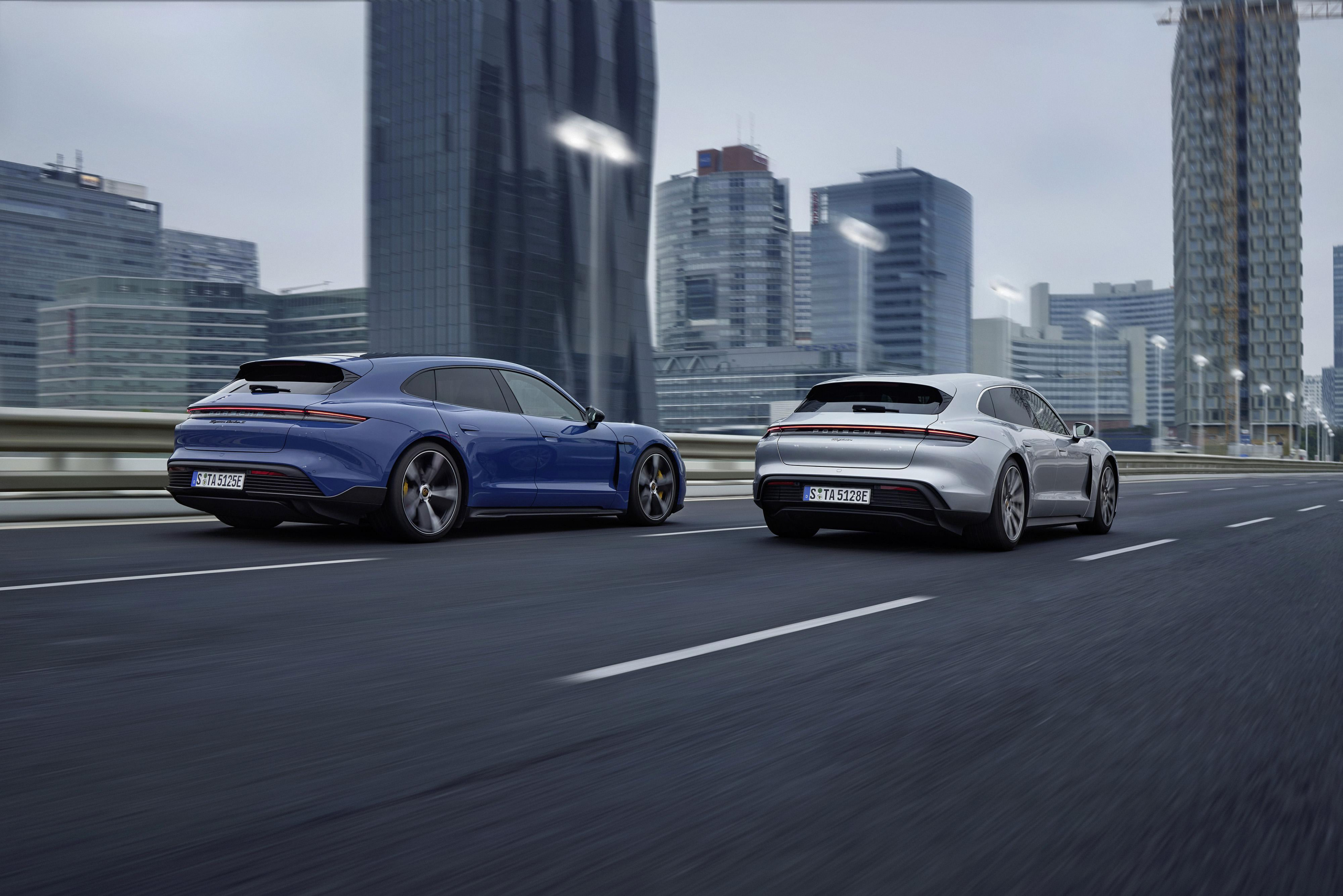 Porsche Taycan Sport Turismo vs. Cross Turismo: wat is het verschil eigenlijk?