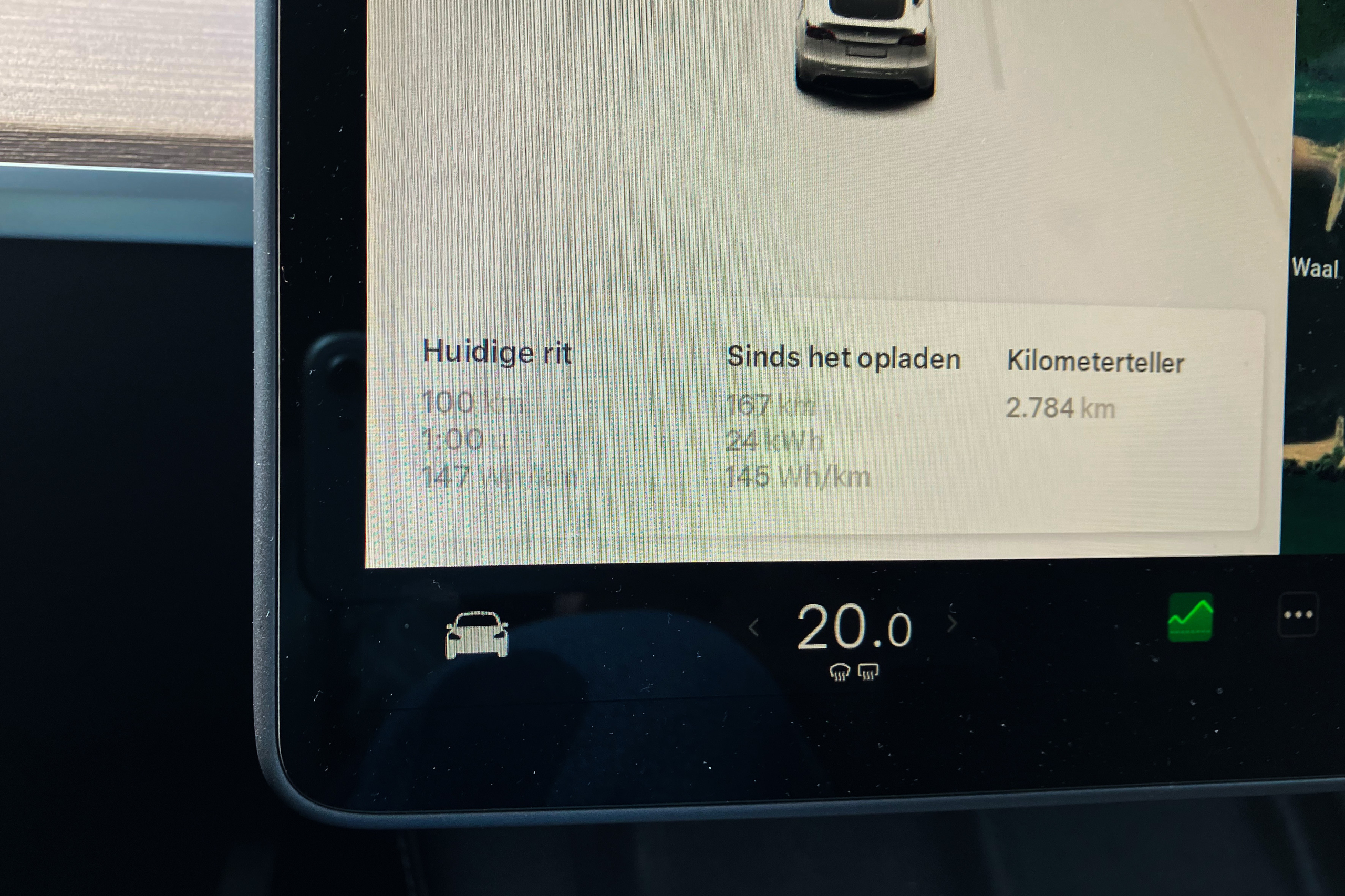 Tesla Model Y Long Range RWD: actieradius gemeten bij 100 en 130 km/h