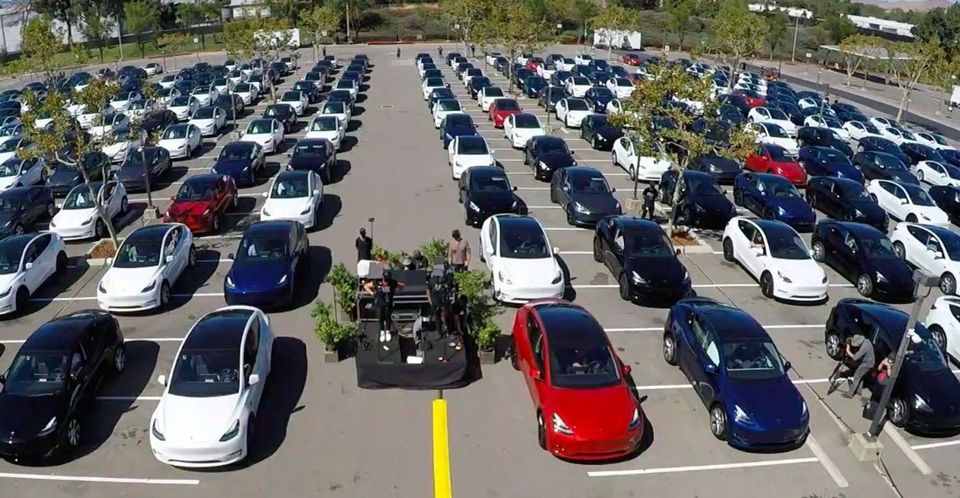 Tesla levert recordaantal auto's af! Vrijwel allemaal Model 3's en Model Y's