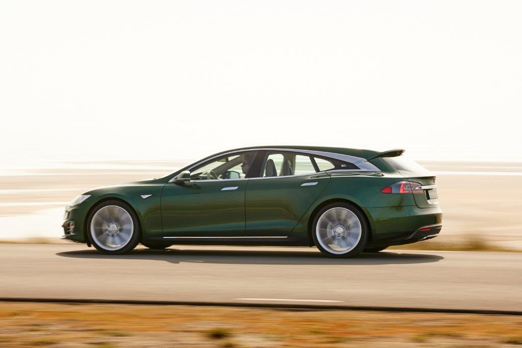 Tesla Model S Shooting Brake duikt nu al op als occasion