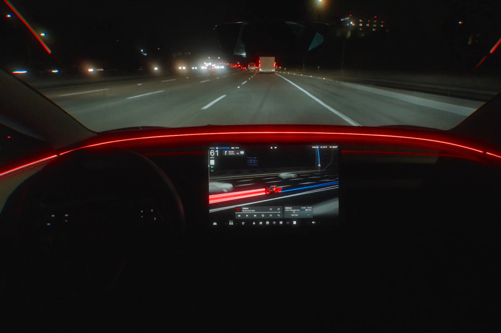 Kijk er niet raar van op als je binnenkort reclame krijgt in je Tesla