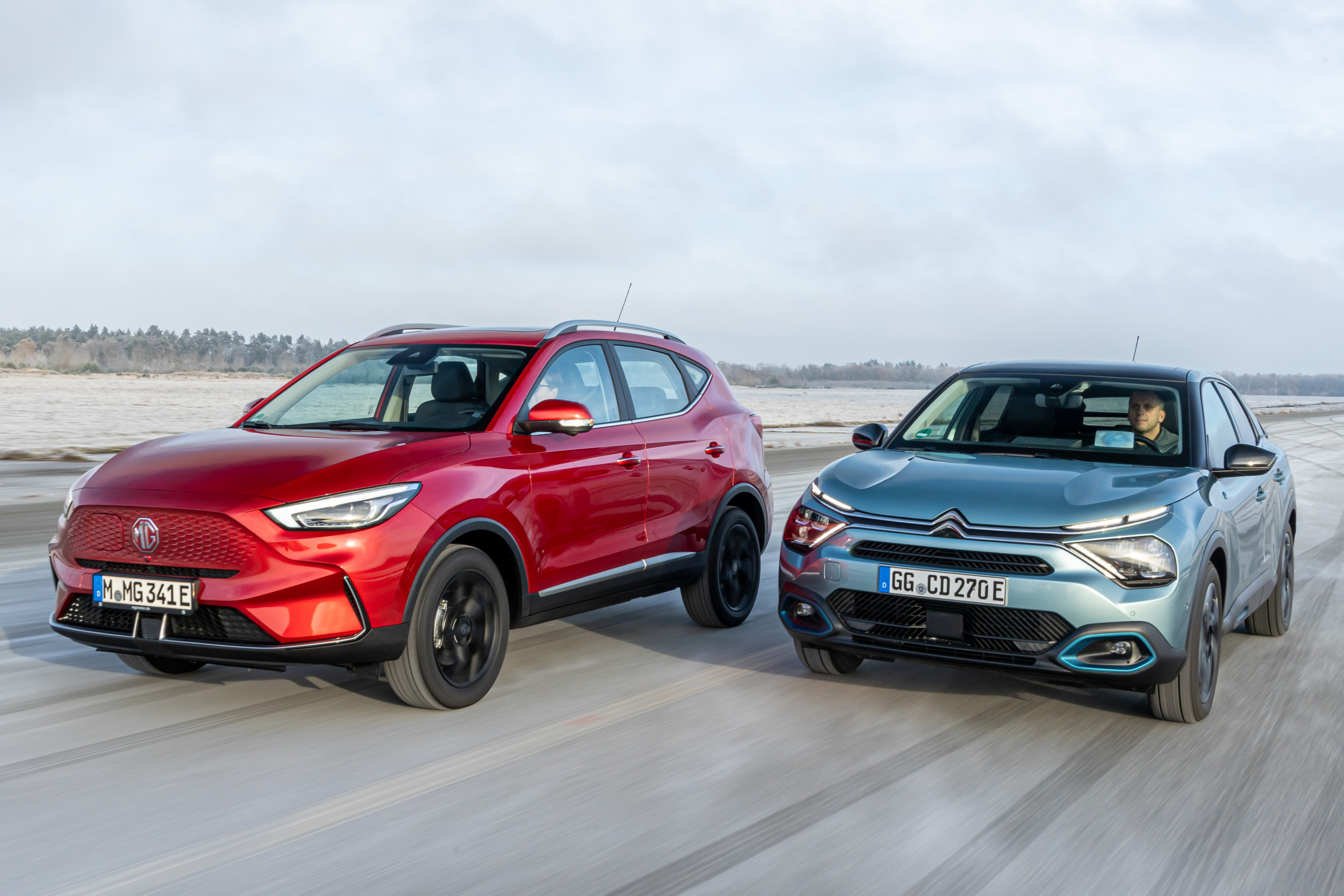 TEST – MG ZS EV tegen Citroën e-C4: actieradius is belangrijker dan comfort