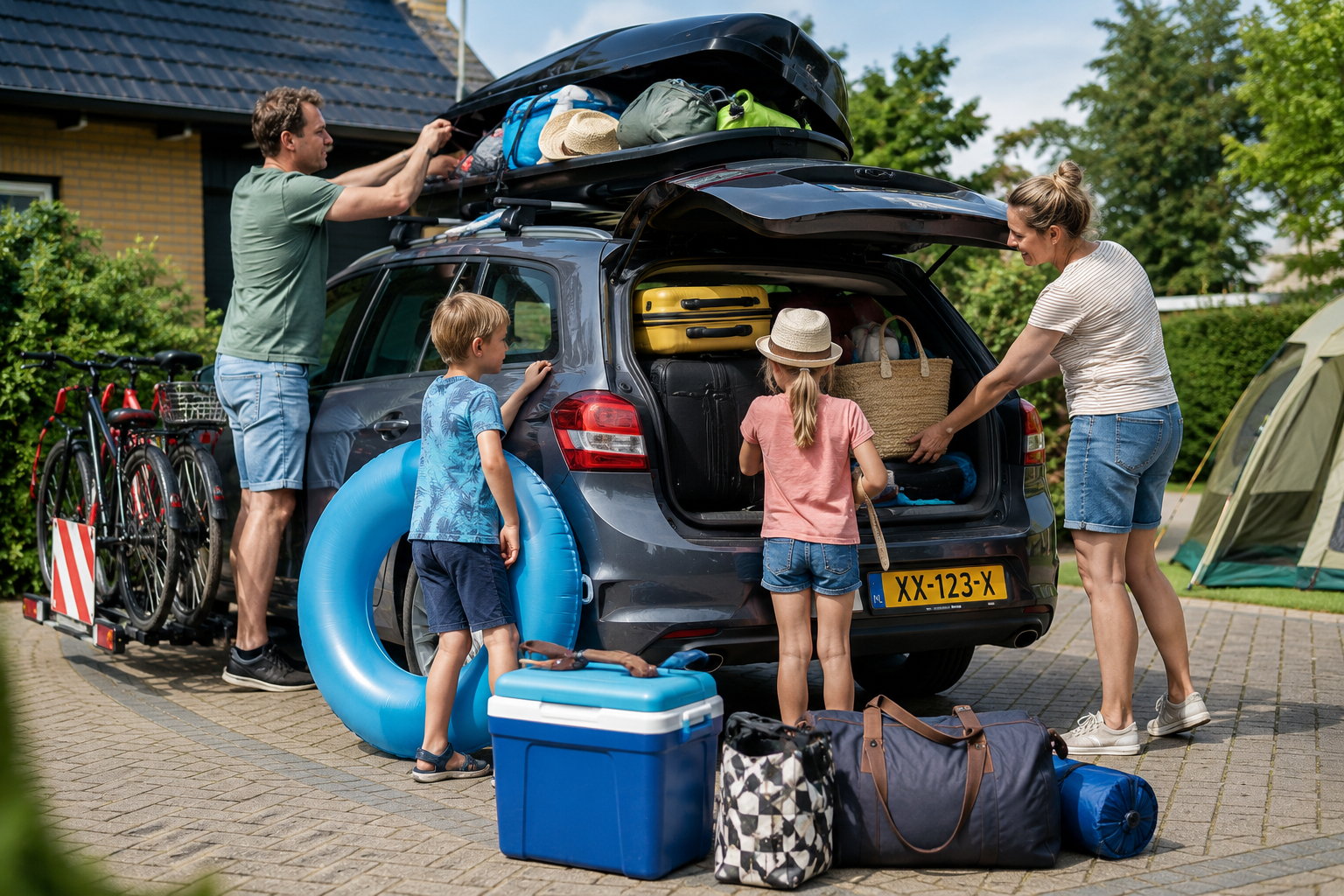 Hoeveel bagage mag in je auto voordat je een boete krijgt?
