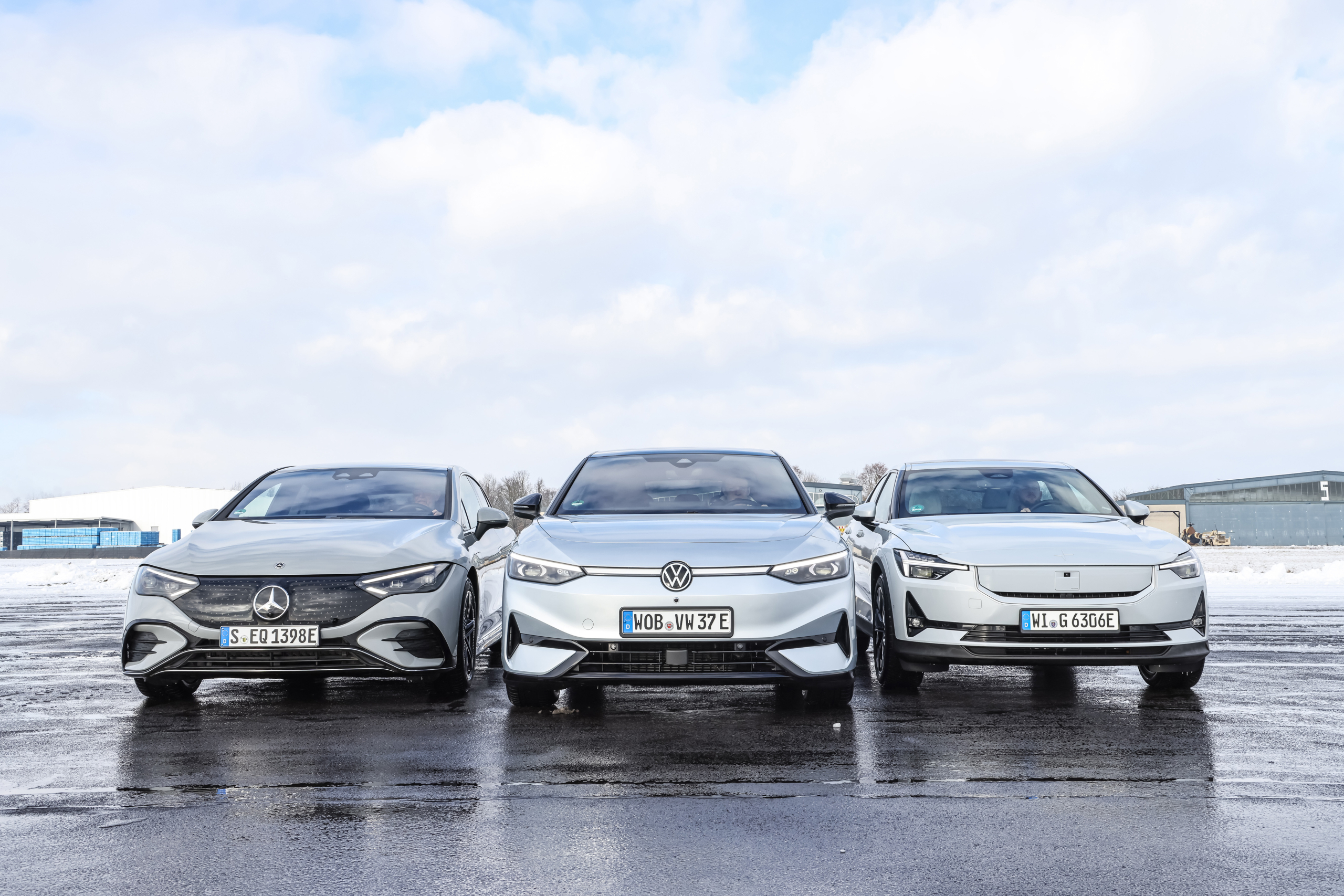 Test: Hoe goed is de Volkswagen ID.7 echt tegen de Polestar 2 en Mercedes EQE?