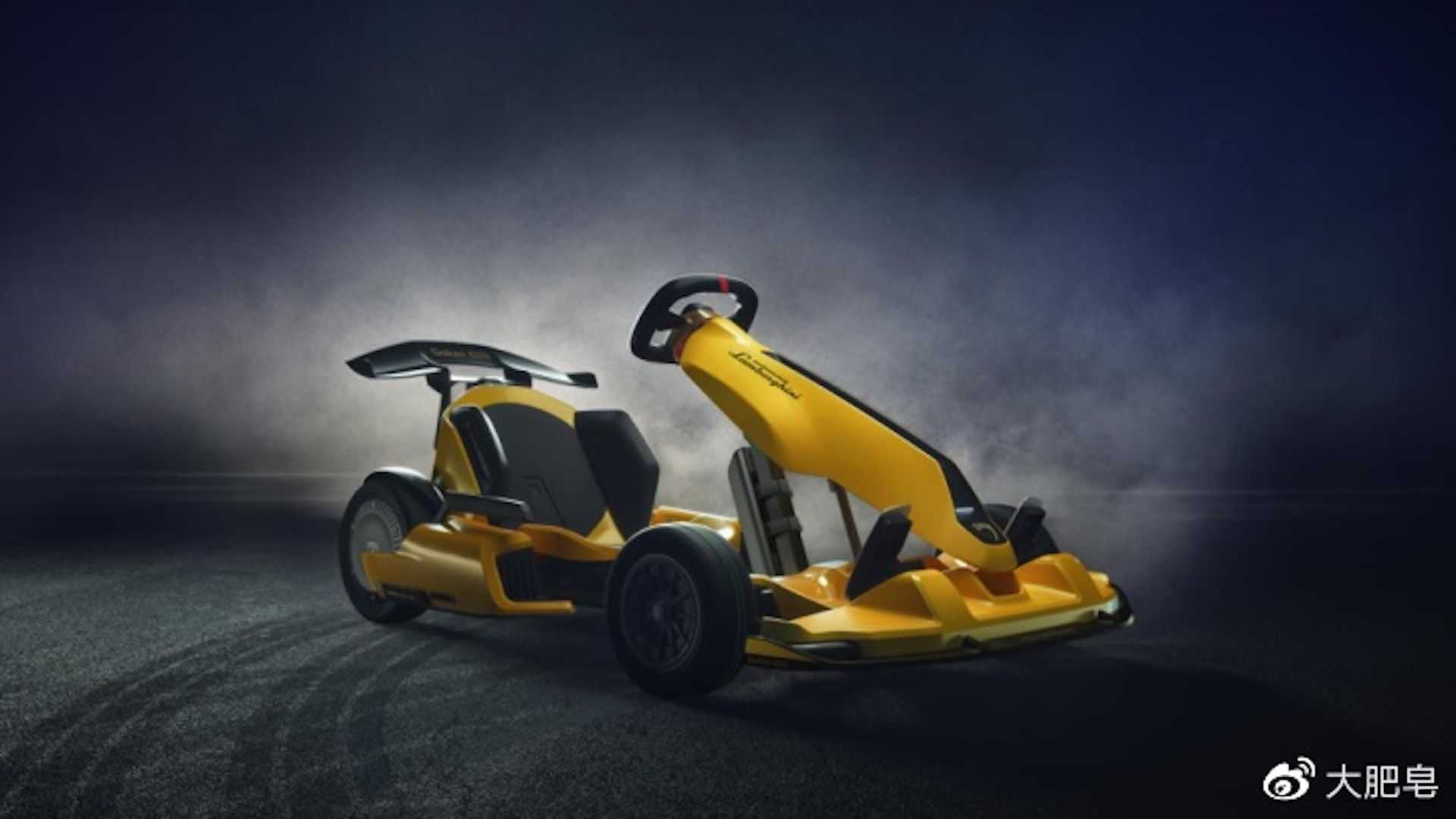 Deze elektrische kart brult als een echte Lamborghini