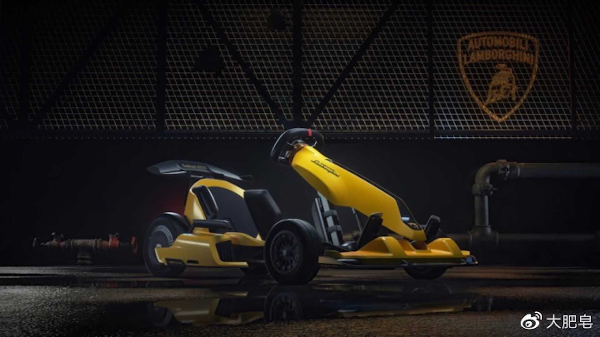 Deze elektrische kart brult als een echte Lamborghini